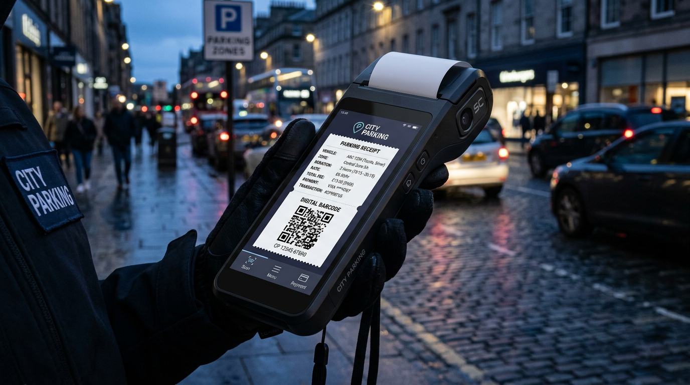 Axio Eco — Smart Parking POS System
