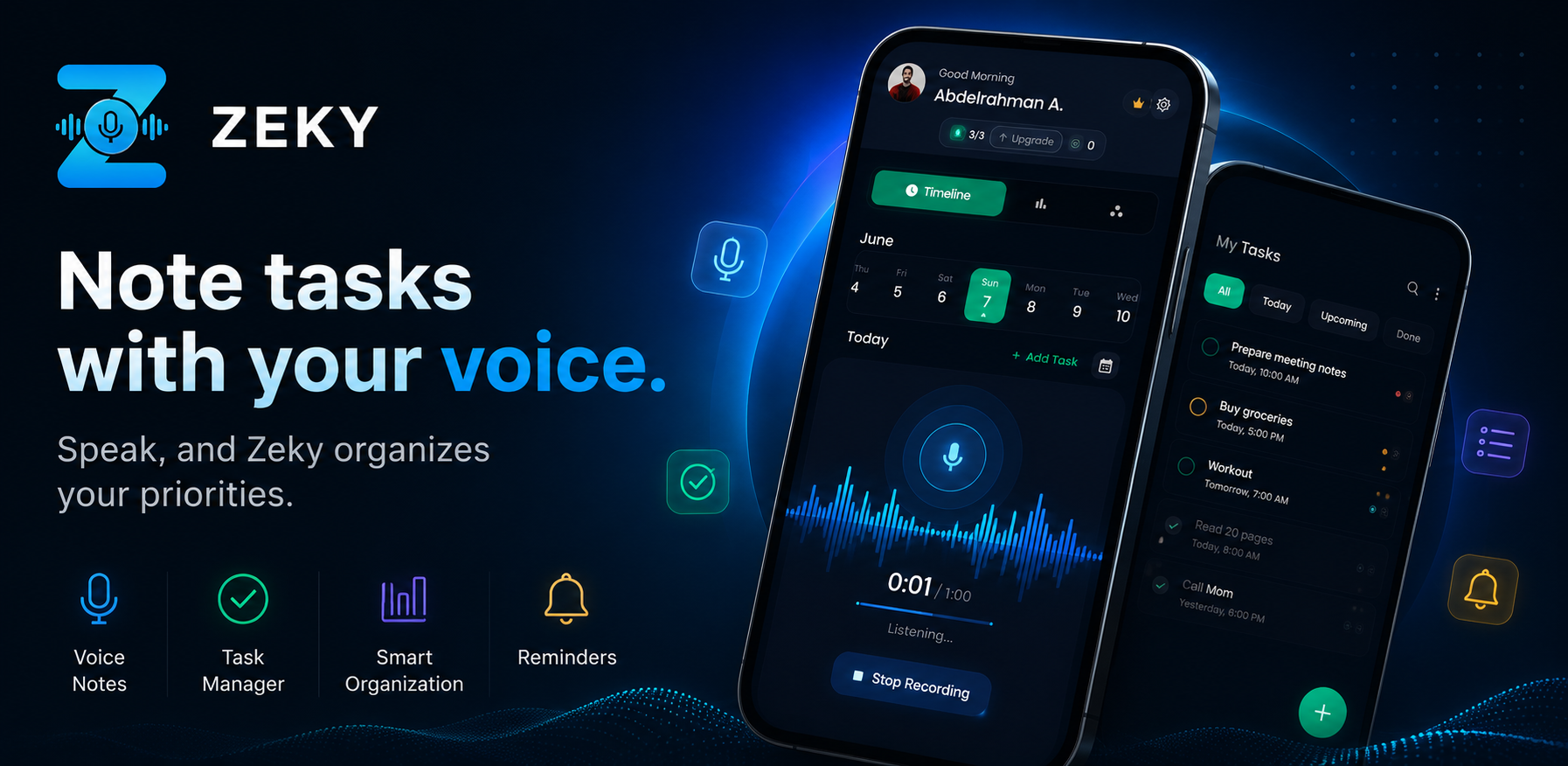 Zeky — AI Productivity Assistant